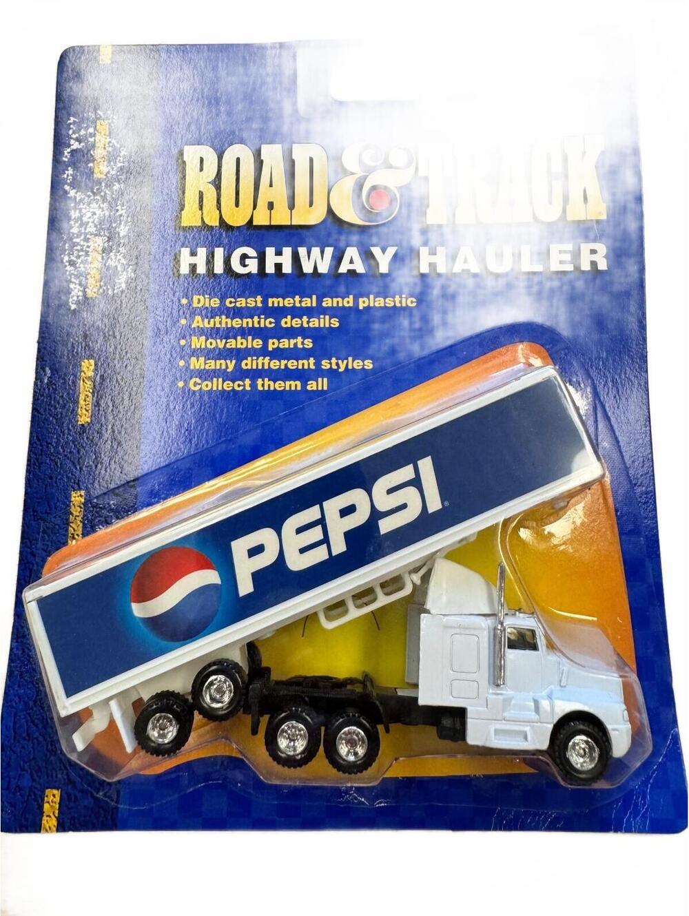 Maisto Road & Track Pepsi Highway Hauler Die Cast Semi Truck #15021W